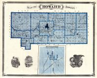 Howard County, Russiaville, Indiana State Atlas 1876